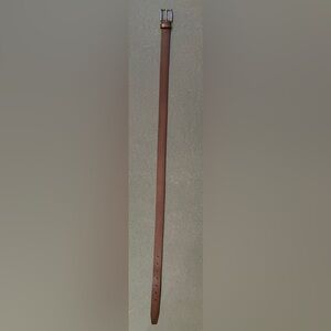 Calvin Klein Leather Belt Size M 34-36 Brown